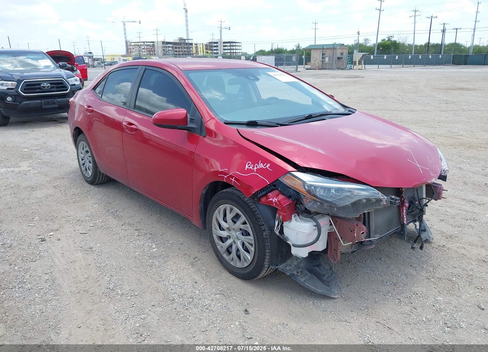 2019 TOYOTA COROLLA LE VIN: 5YFBURHE5KP859420