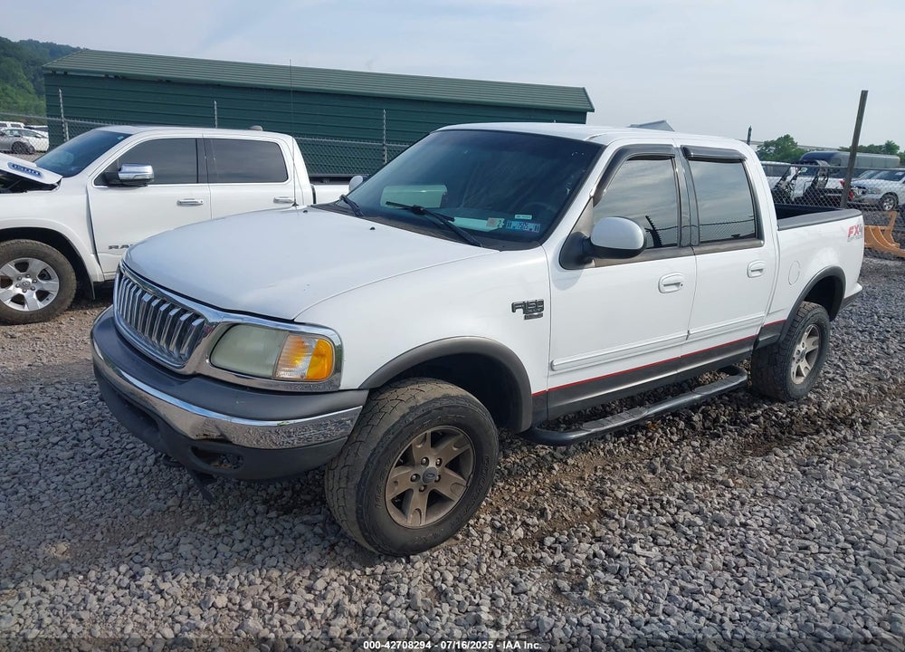 2002 FORD F-150 LARIAT/XLT VIN: 1FTRW08L22KD88621
