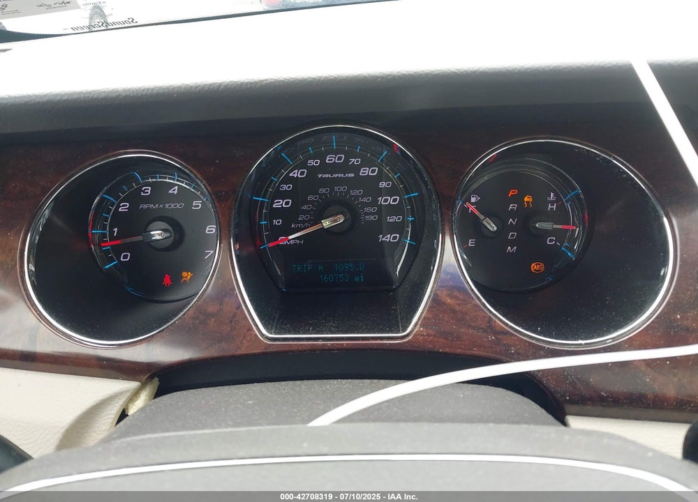 2011 FORD TAURUS VIN: 1FAHP2EW6BG140416