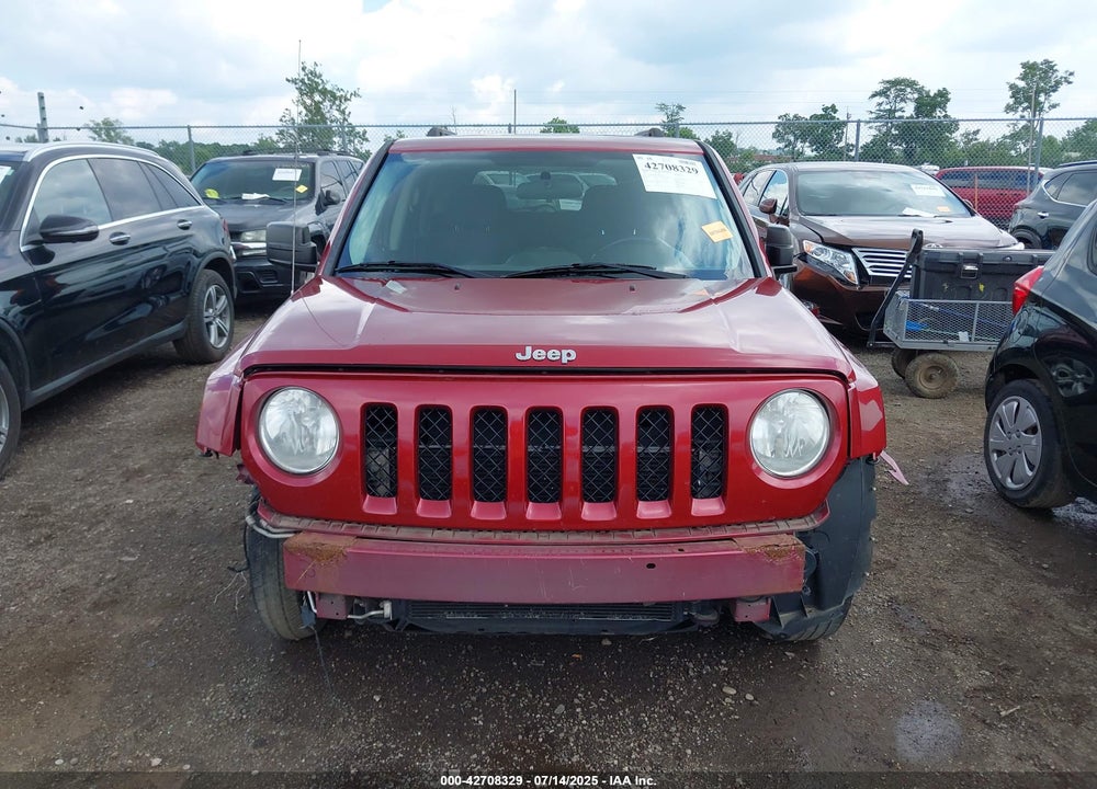 2012 JEEP PATRIOT LATITUDE VIN: 1C4NJRFB9CD524681