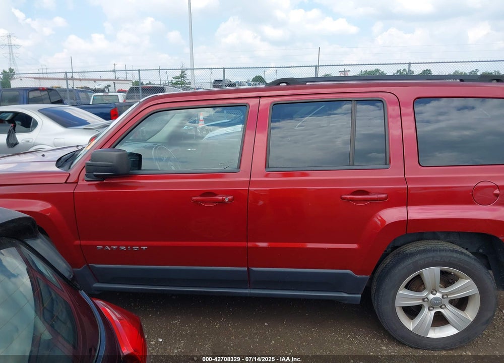 2012 JEEP PATRIOT LATITUDE VIN: 1C4NJRFB9CD524681
