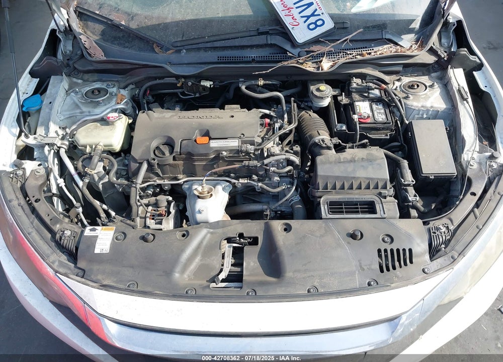 2016 HONDA CIVIC LX VIN: 2HGFC2F59GH562180