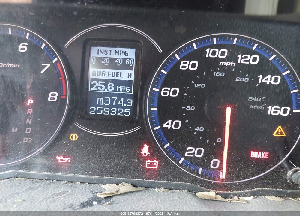 2008 ACURA TSX VIN: JH4CL96838C016403
