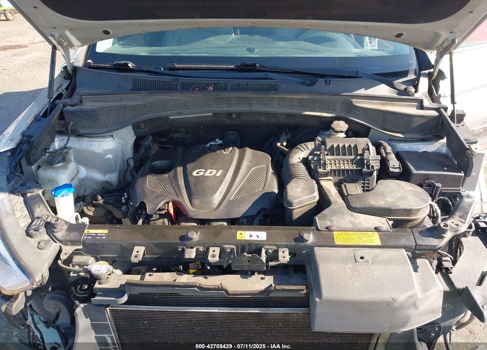 2014 HYUNDAI SANTA FE VIN: 5XYZUDLB4EG206505
