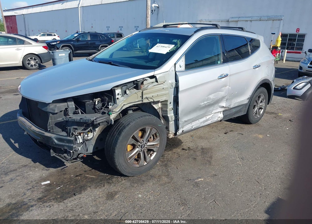 2014 HYUNDAI SANTA FE VIN: 5XYZUDLB4EG206505
