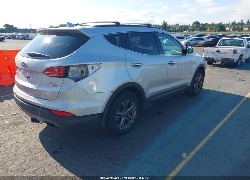 2014 HYUNDAI SANTA FE VIN: 5XYZUDLB4EG206505