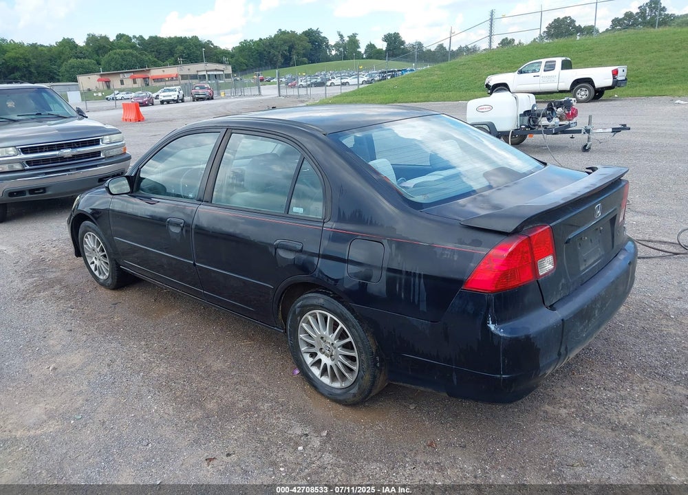 2005 HONDA CIVIC EX VIN: 2HGES257X5H538257