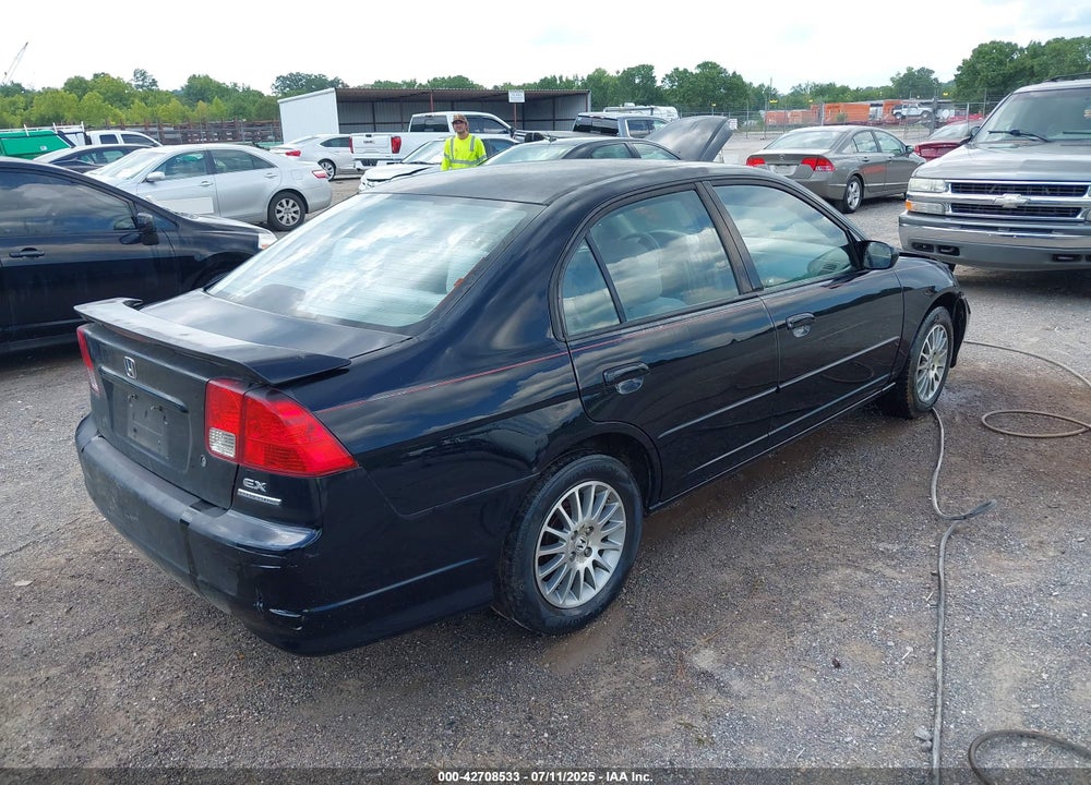 2005 HONDA CIVIC EX VIN: 2HGES257X5H538257