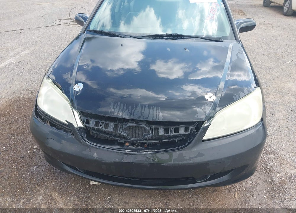 2005 HONDA CIVIC EX VIN: 2HGES257X5H538257