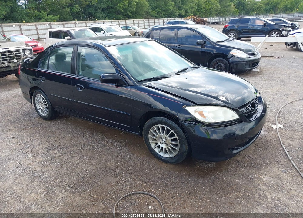 2005 HONDA CIVIC EX VIN: 2HGES257X5H538257