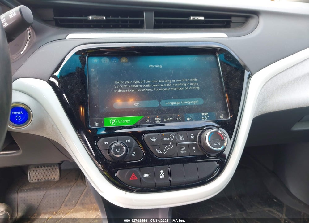 2020 CHEVROLET BOLT EV VIN: 1G1FZ6S03L4128822