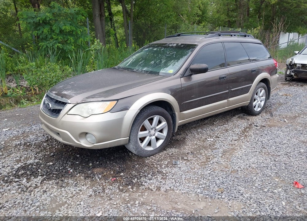 2008 SUBARU OUTBACK VIN: 4S4BP61C587334958