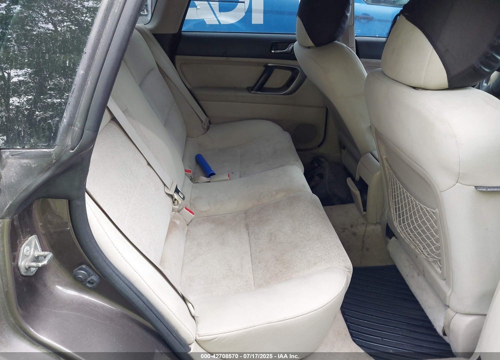 2008 SUBARU OUTBACK VIN: 4S4BP61C587334958