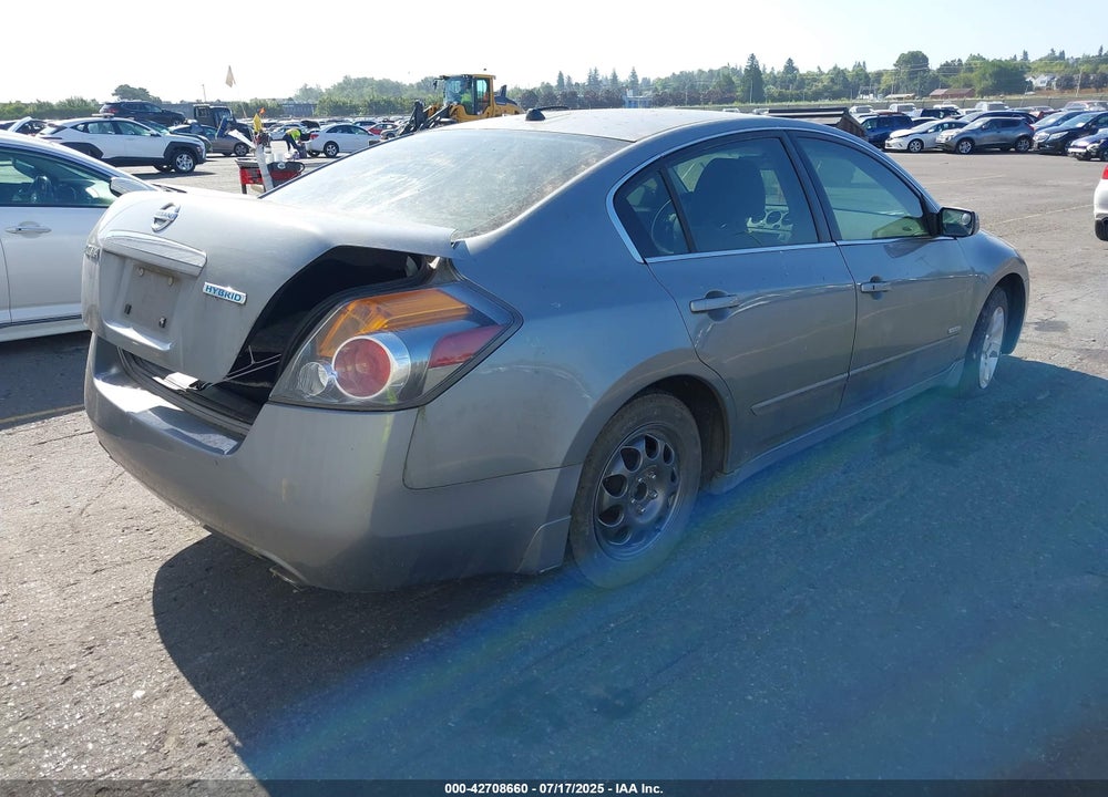 2008 NISSAN ALTIMA HYBRID VIN: 1N4CL21E58C216288