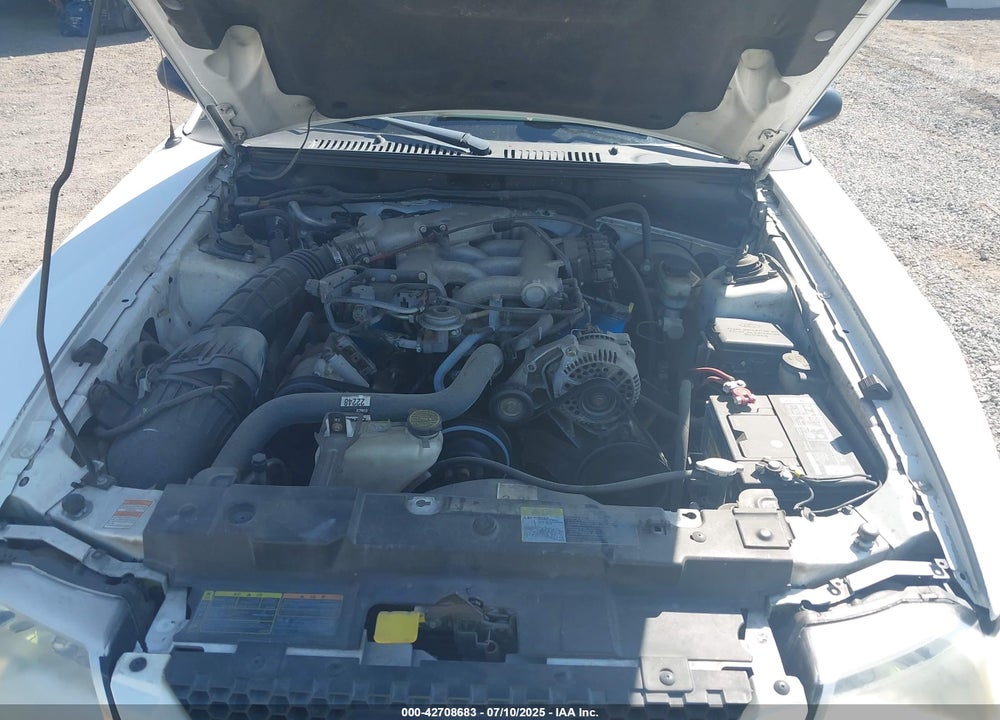 2000 FORD MUSTANG VIN: 1FAFP4049YF308623