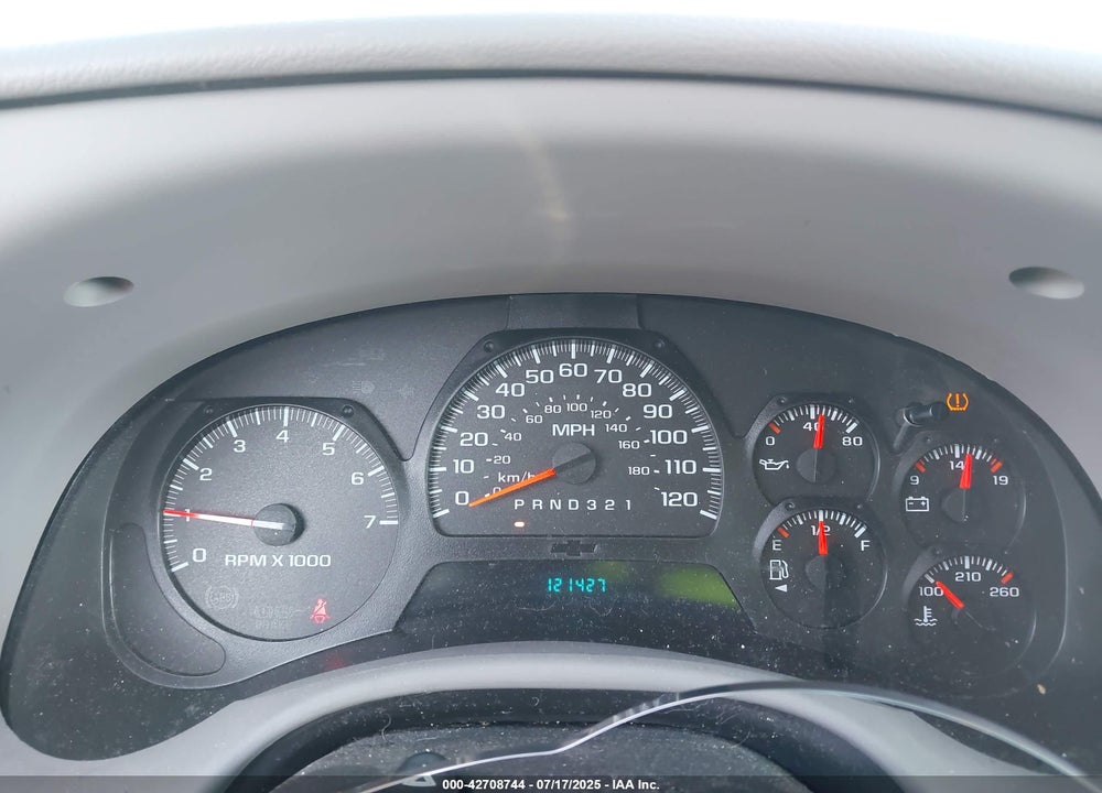2007 CHEVROLET TRAILBLAZER VIN: 1GNDT13S672285272