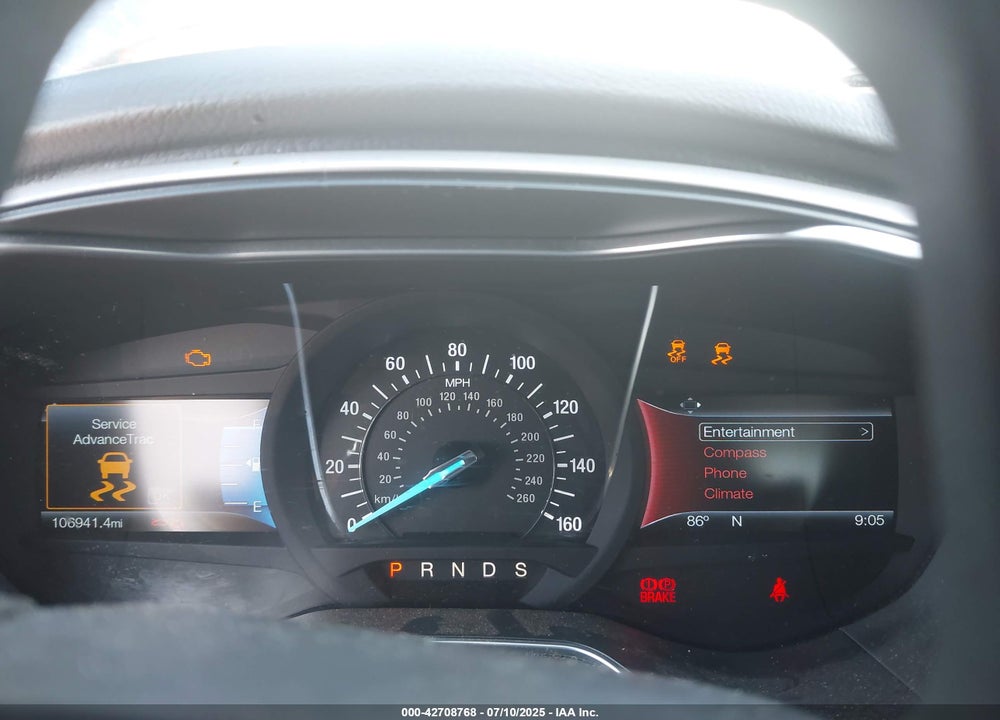 2016 FORD FUSION SE VIN: 3FA6P0H7XGR277892