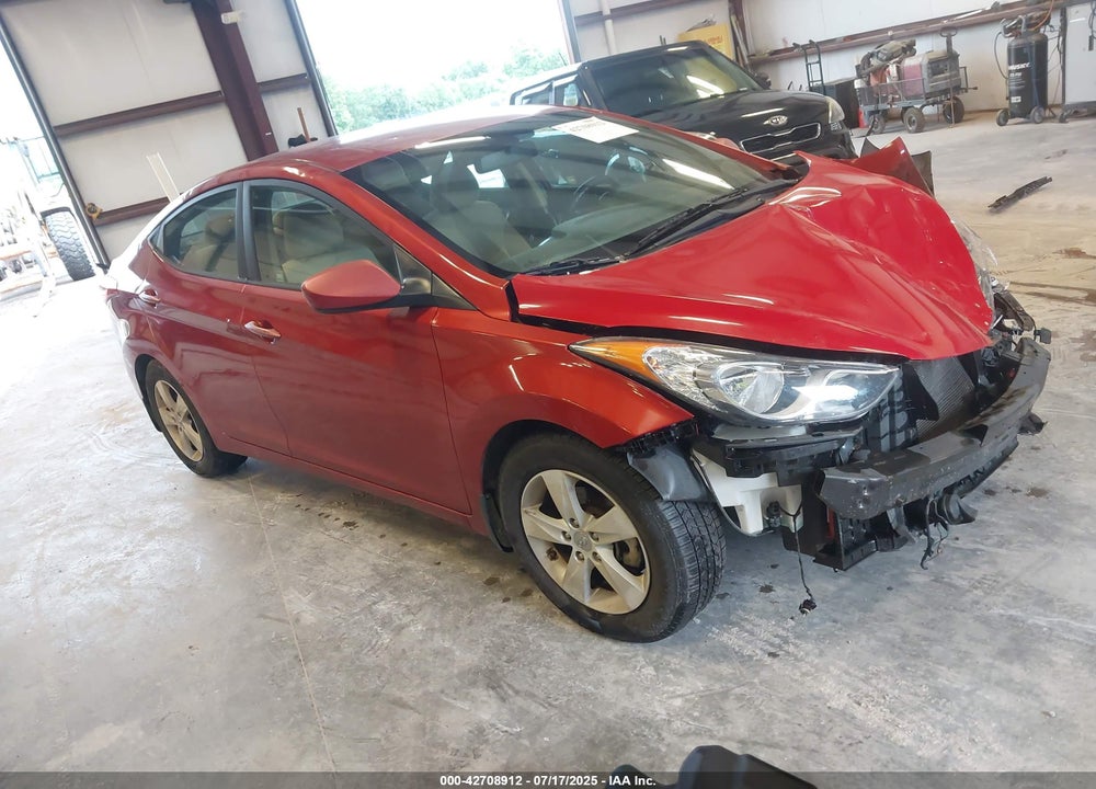 2013 HYUNDAI ELANTRA GLS VIN: KMHDH4AE6DU864430