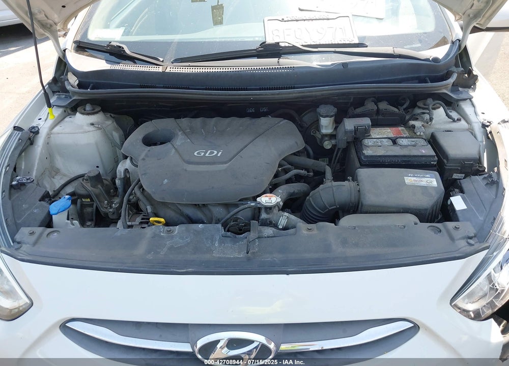 2017 HYUNDAI ACCENT VIN: KMHCT4AE1HU205607