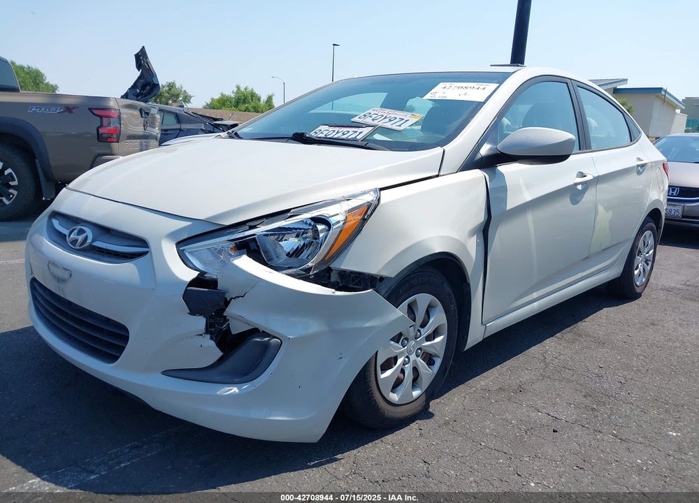 2017 HYUNDAI ACCENT VIN: KMHCT4AE1HU205607