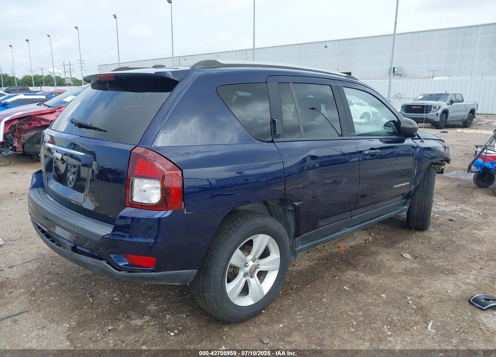 2016 JEEP COMPASS VIN: 1C4NJDBB1GD686786