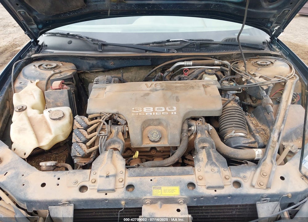 1997 PONTIAC GRAND PRIX GT VIN: 1G2WP12K9VF202743