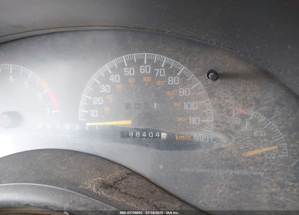 1997 PONTIAC GRAND PRIX GT VIN: 1G2WP12K9VF202743