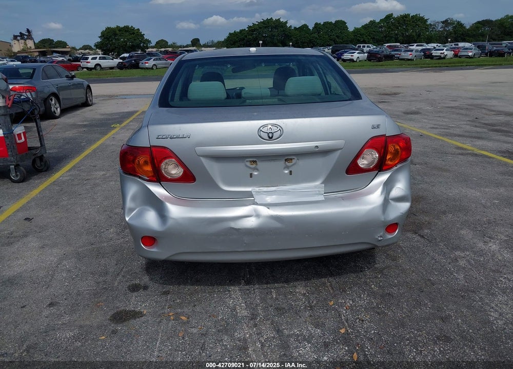 2009 TOYOTA COROLLA VIN: JTDBL40E89J042376