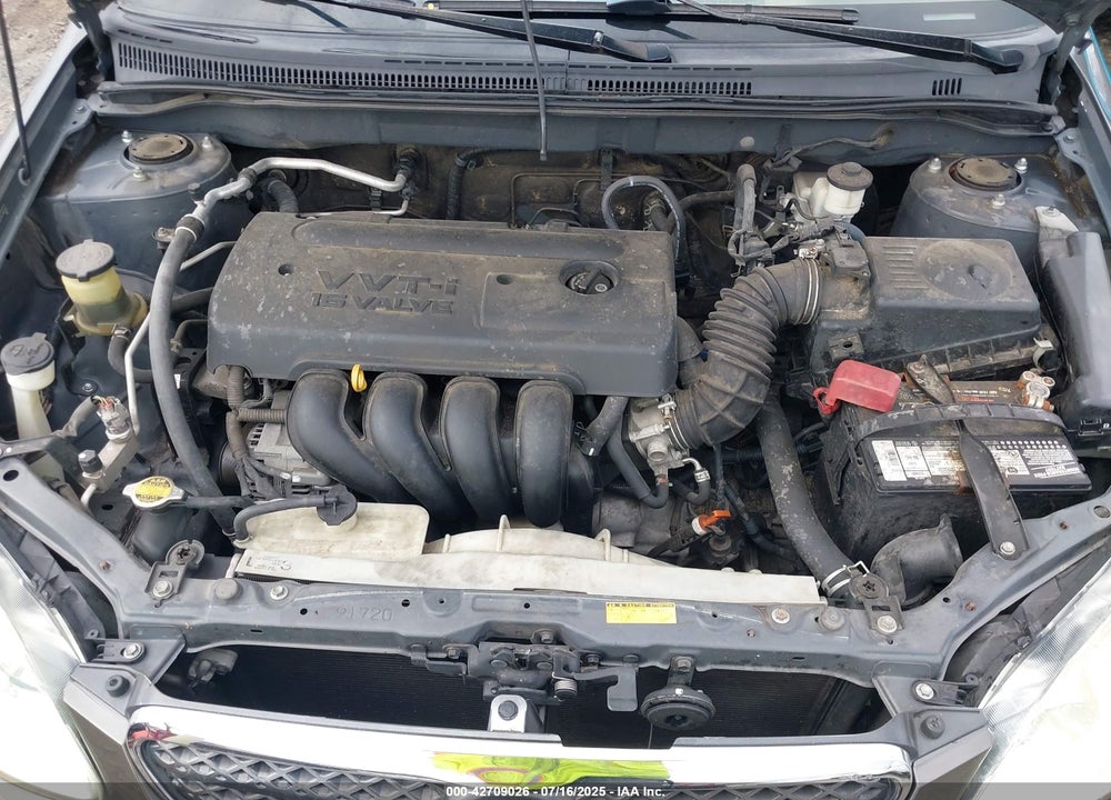 2007 TOYOTA COROLLA CE VIN: 2T1BR32E97C781240