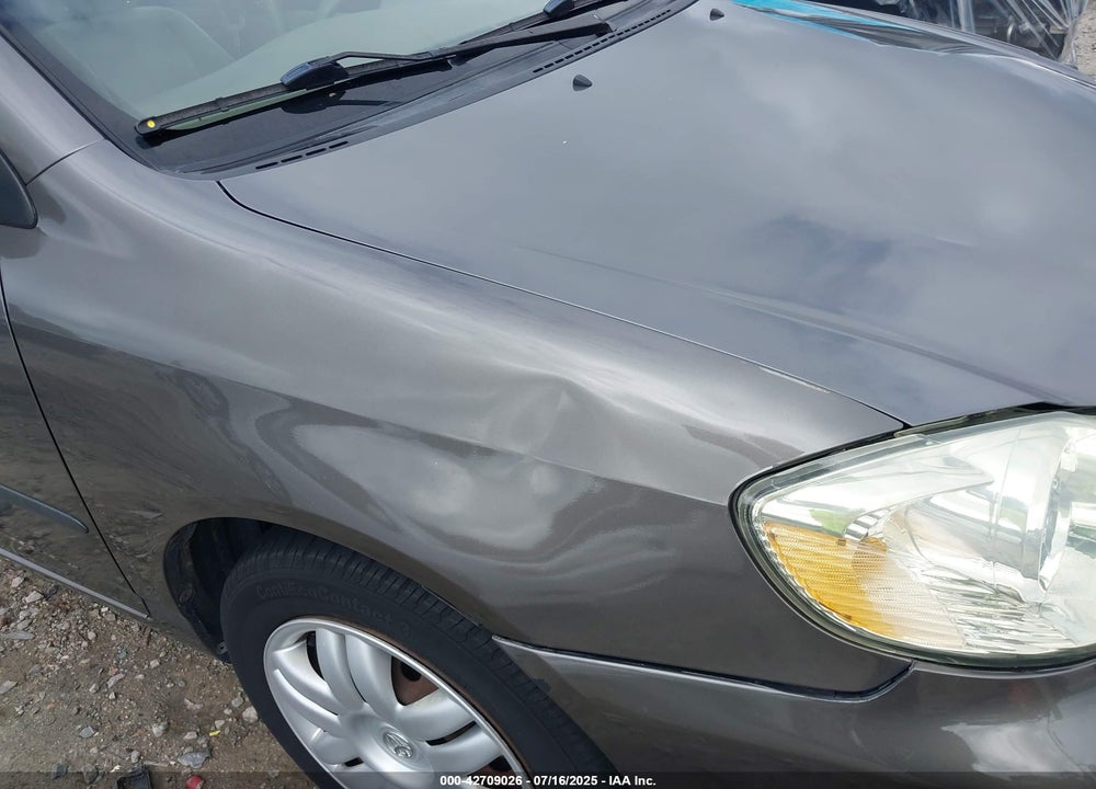 2007 TOYOTA COROLLA CE VIN: 2T1BR32E97C781240