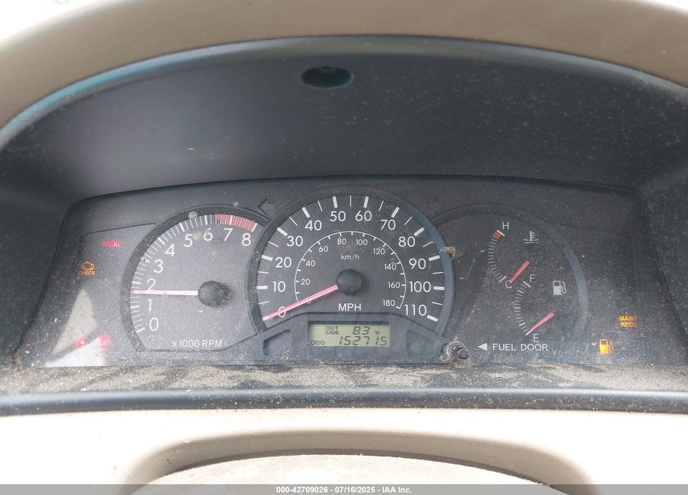 2007 TOYOTA COROLLA CE VIN: 2T1BR32E97C781240