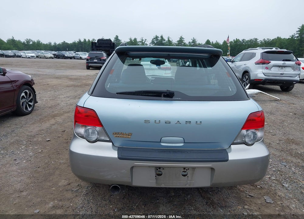 2005 SUBARU IMPREZA OUTBACK SPORT BASE W/SPECIAL EDITION VIN: JF1GG68585H813632