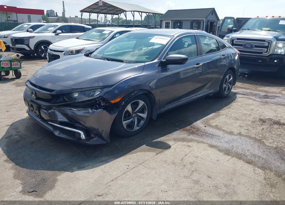 2020 HONDA CIVIC LX VIN: 2HGFC2F61LH596441