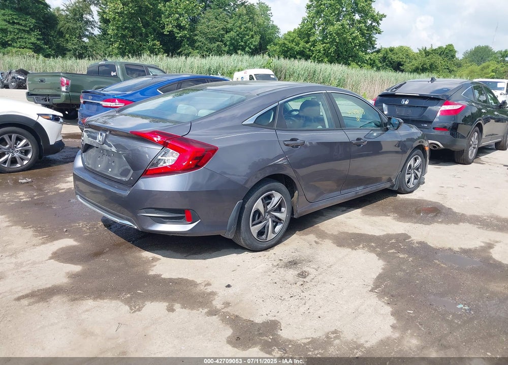 2020 HONDA CIVIC LX VIN: 2HGFC2F61LH596441
