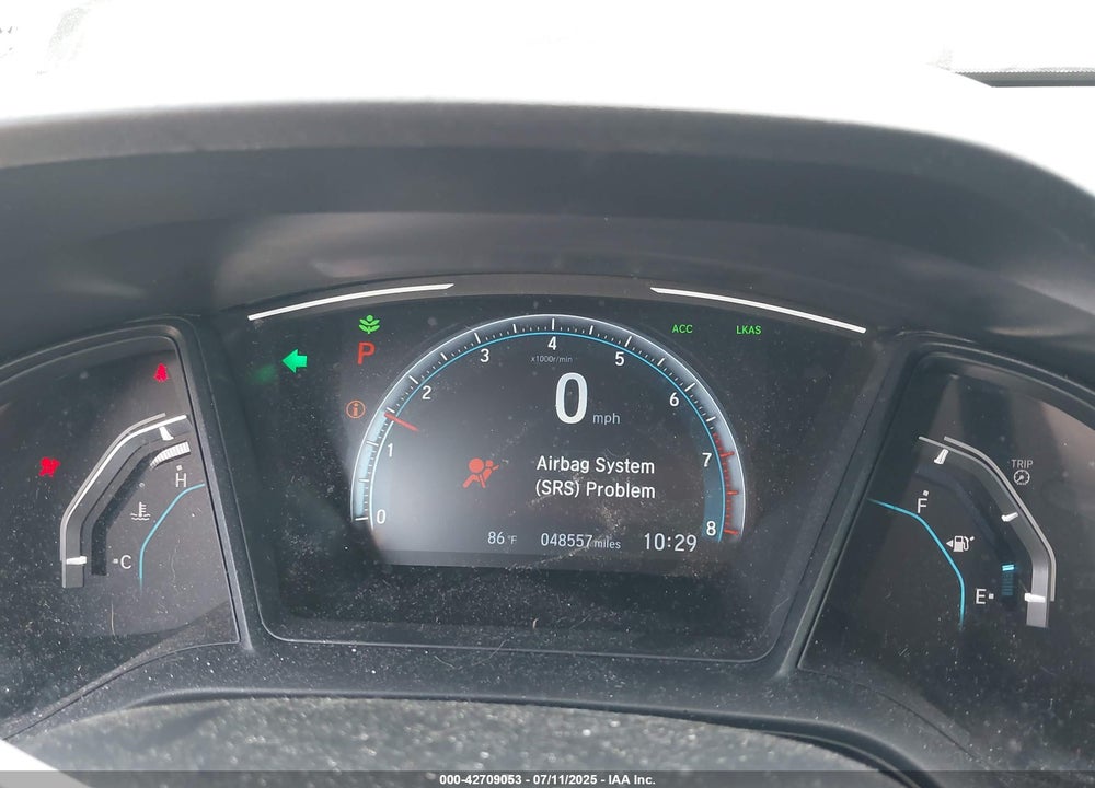 2020 HONDA CIVIC LX VIN: 2HGFC2F61LH596441
