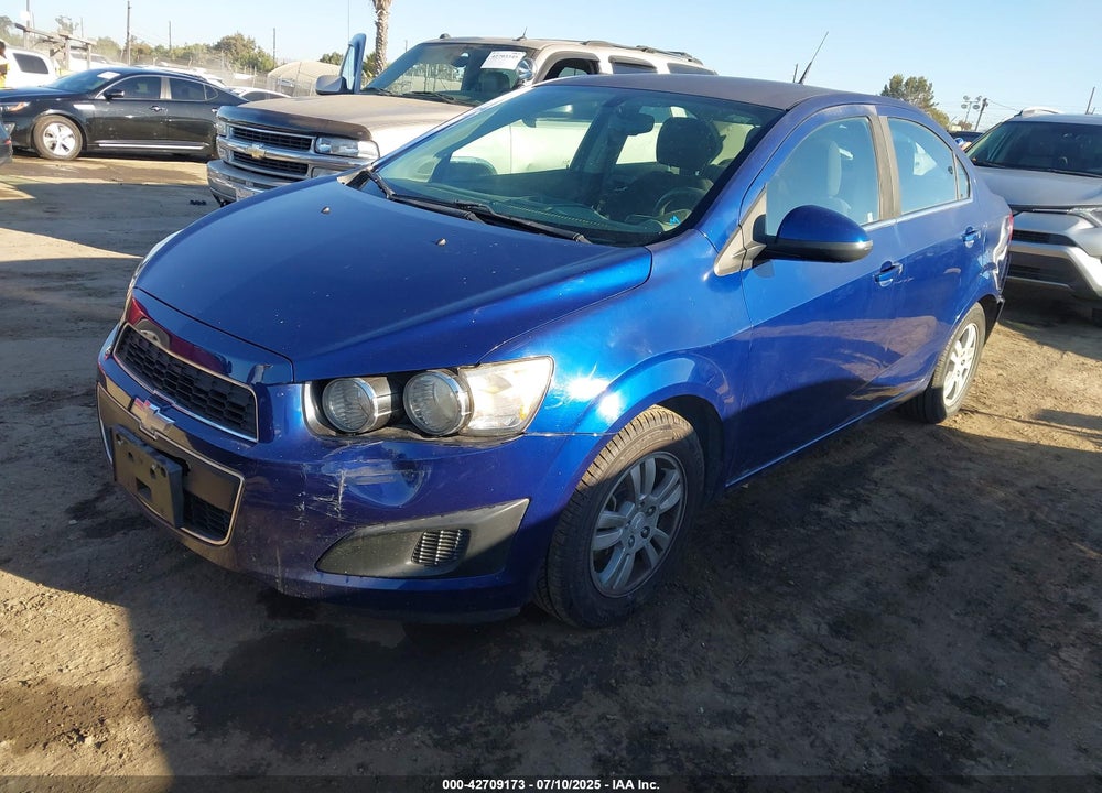 2014 CHEVROLET SONIC LT AUTO VIN: 1G1JC5SH8E4150166