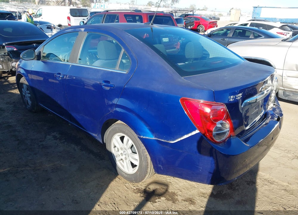 2014 CHEVROLET SONIC LT AUTO VIN: 1G1JC5SH8E4150166