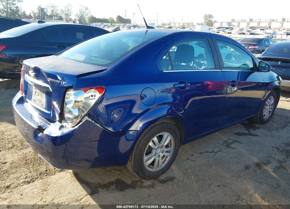 2014 CHEVROLET SONIC LT AUTO VIN: 1G1JC5SH8E4150166
