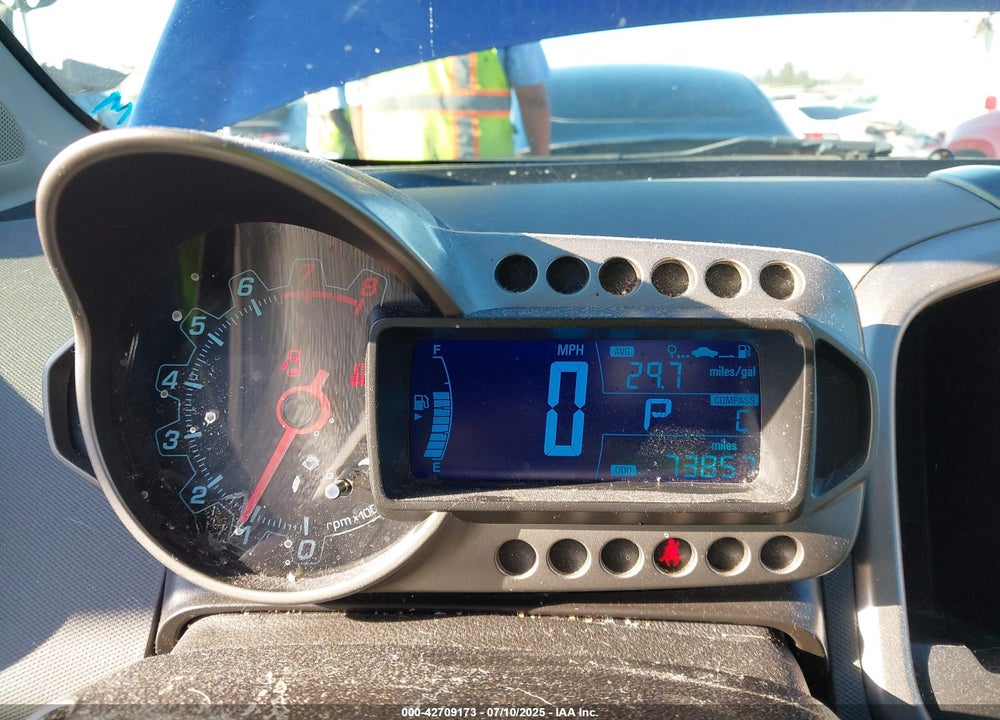 2014 CHEVROLET SONIC LT AUTO VIN: 1G1JC5SH8E4150166