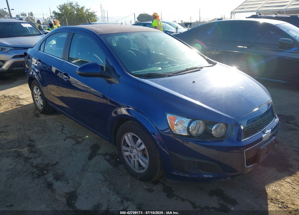 2014 CHEVROLET SONIC LT AUTO VIN: 1G1JC5SH8E4150166