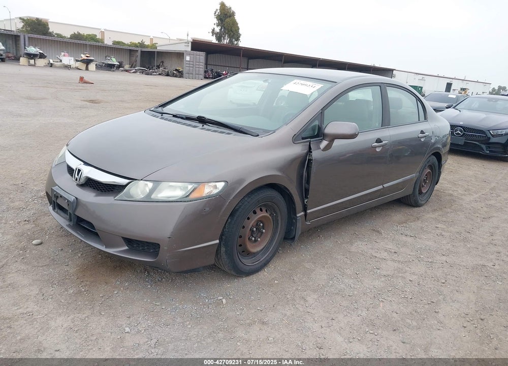 2009 HONDA CIVIC VIN: 19XFA16589E049550