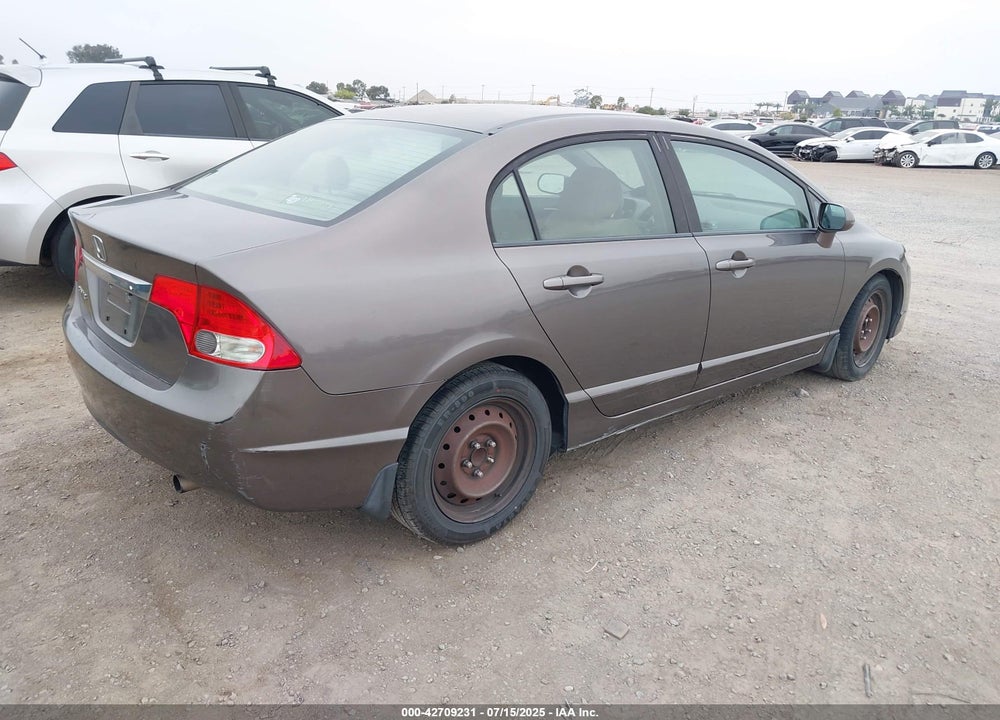 2009 HONDA CIVIC VIN: 19XFA16589E049550