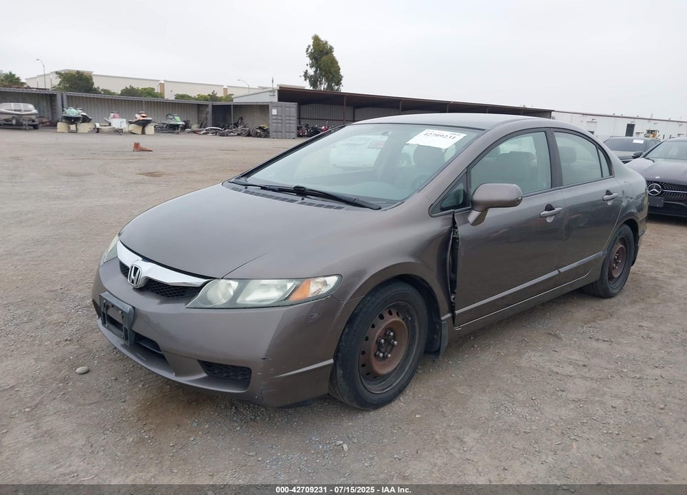 2009 HONDA CIVIC VIN: 19XFA16589E049550