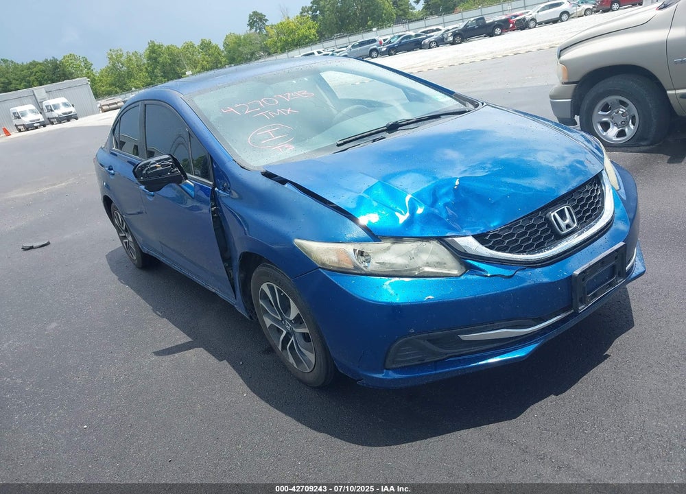2014 HONDA CIVIC EX VIN: 19XFB2F8XEE269988