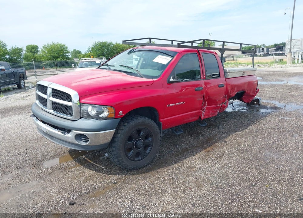 2004 DODGE RAM 2500 ST VIN: 3D7KU28C44G268614