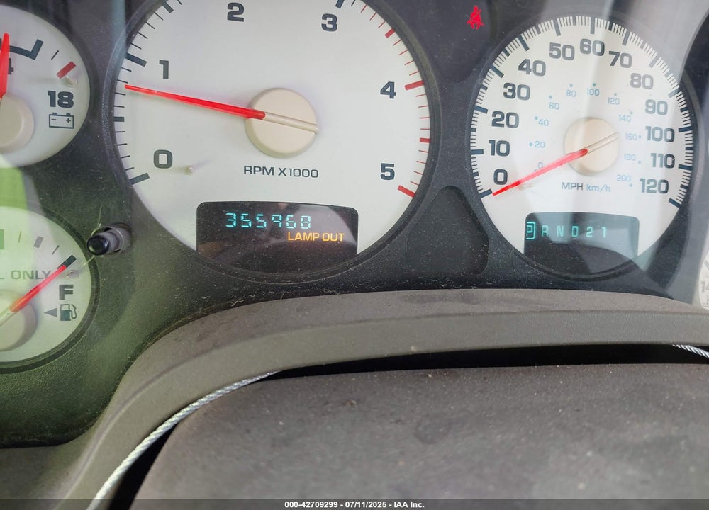 2004 DODGE RAM 2500 ST VIN: 3D7KU28C44G268614