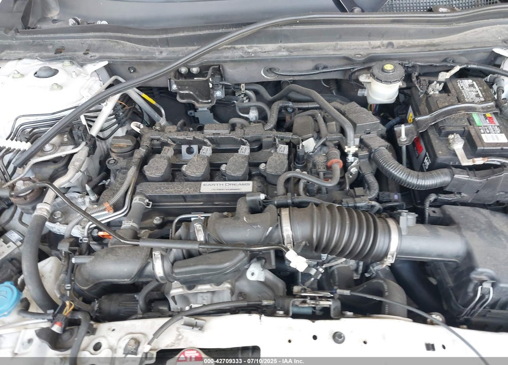 2019 HONDA ACCORD VIN: 1HGCV1F10KA133263