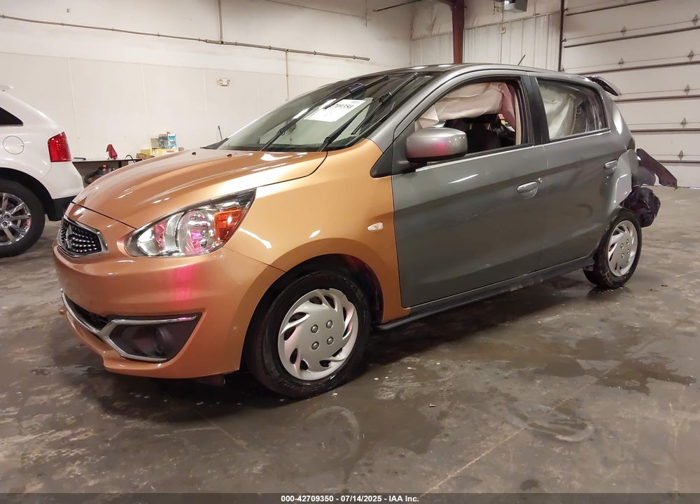 2019 MITSUBISHI MIRAGE VIN: ML32A3HJ7KH014621