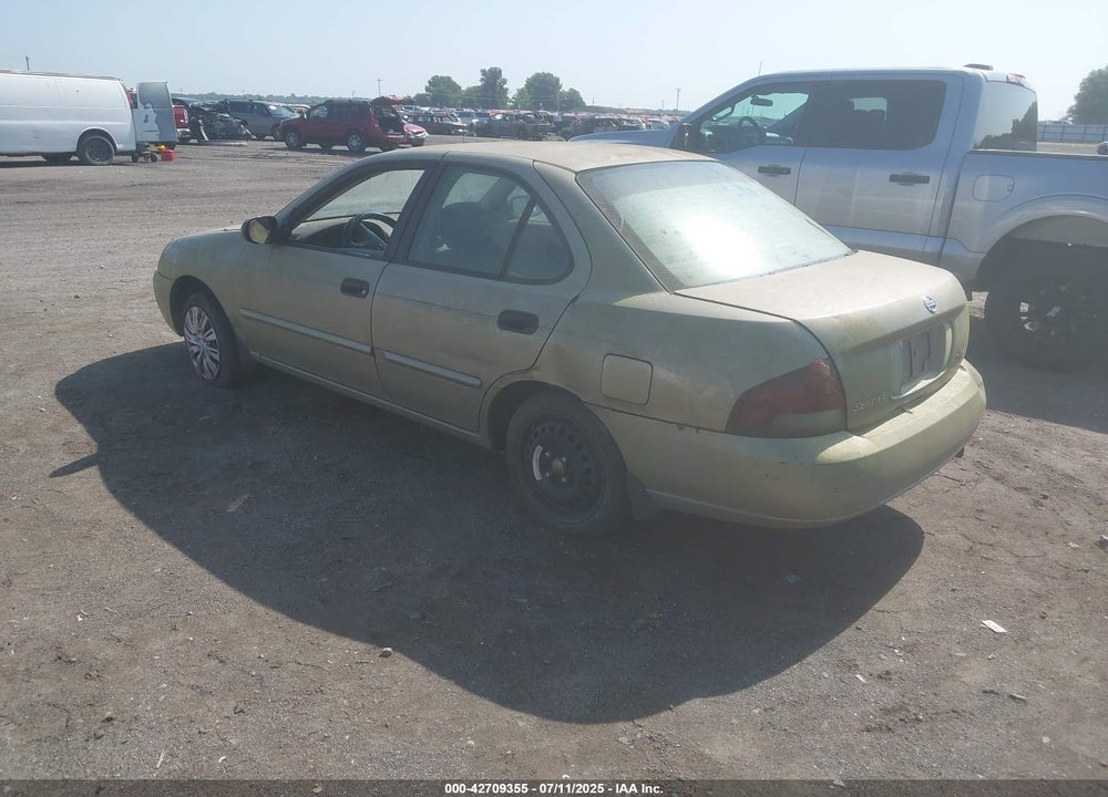 2003 NISSAN SENTRA XE VIN: 3N1CB51D43L787115