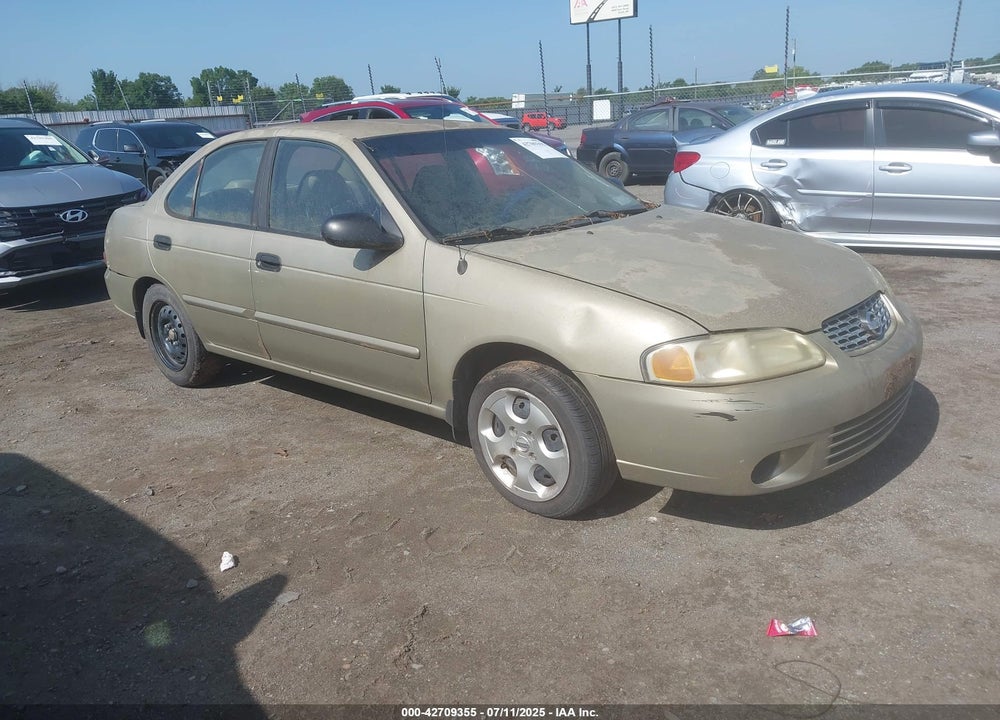 2003 NISSAN SENTRA XE VIN: 3N1CB51D43L787115